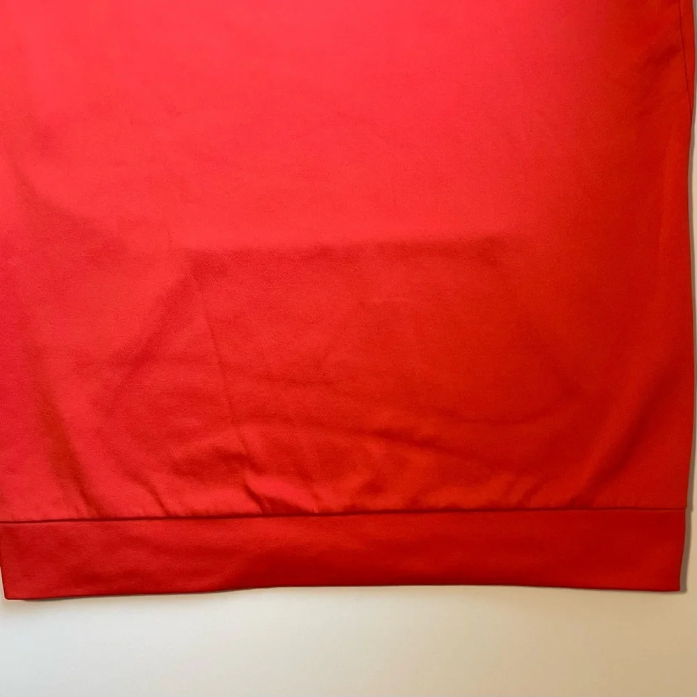 Nike Dri-Fit Swoosh Hoodie - Hot Red & Fleece Lined - Size Medium - Picture 8 of 12